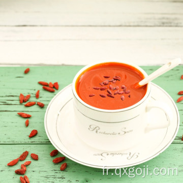 Concentré de jus de Goji biologique santé goji berry